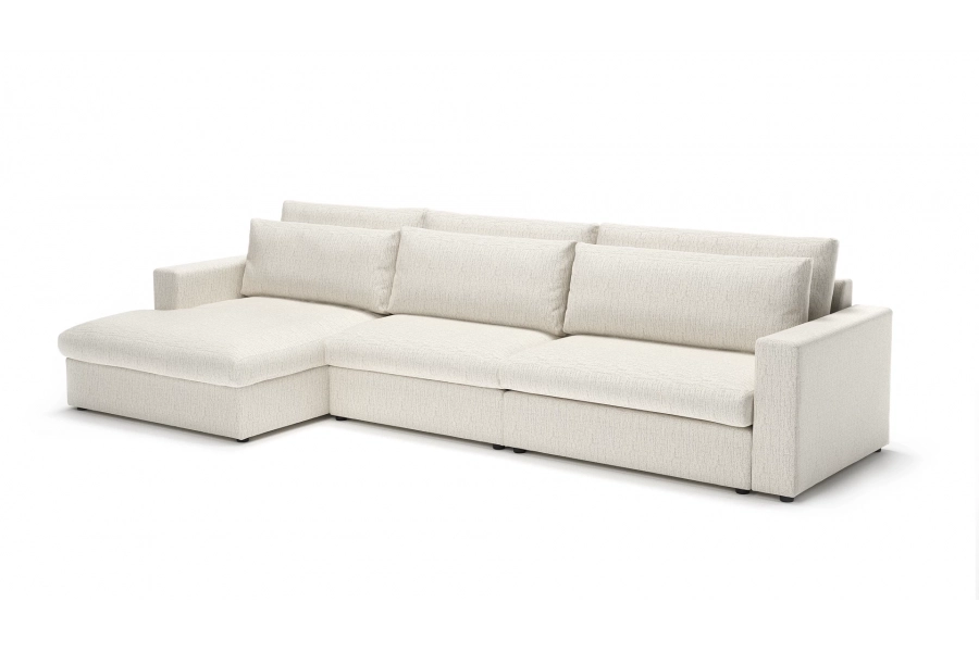 Model Portofino - Portofino longchair lewy + sofa 1,5 osobowa + sofa 1,5 osobowa